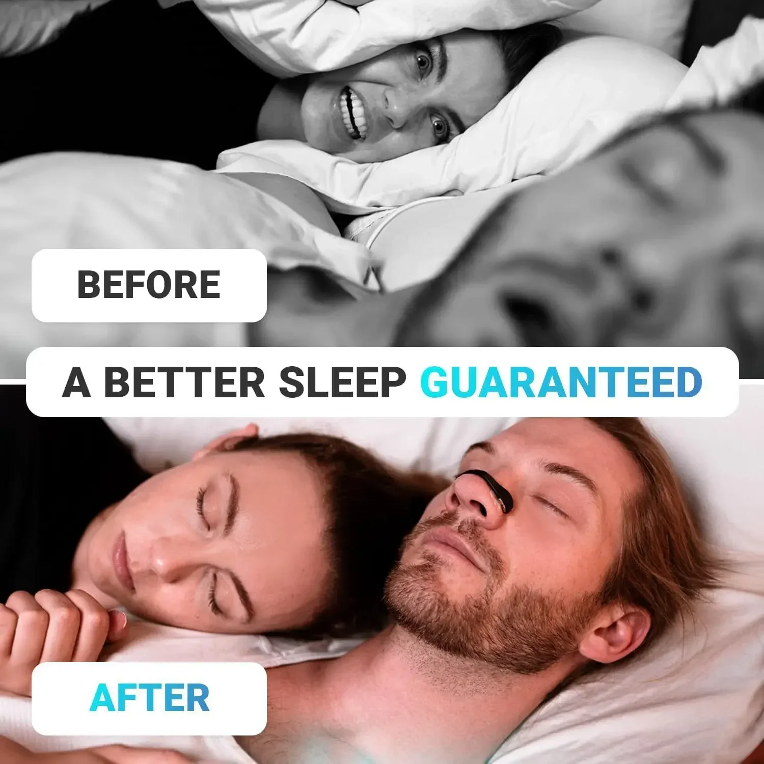 Anti snoring Nose Clip Device  Nasal Breathing Dilators Magnetic Nose Strips Increase Air Intake Improve Sleeping Reduce Snoring 5