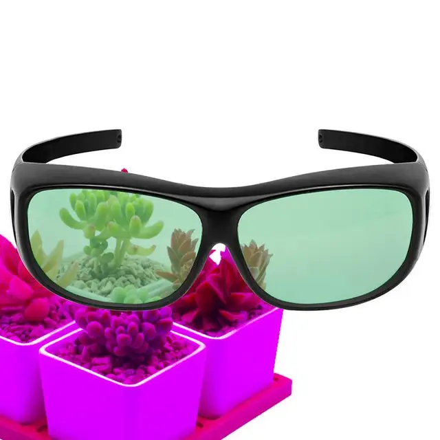 Led Grow Könnyű Szemüveg Uv Polarizáló Védőszemüvegek Termesztési Sátor Doboz Üvegházhatású Hidroponikus Növények Szem Védő - Image 4