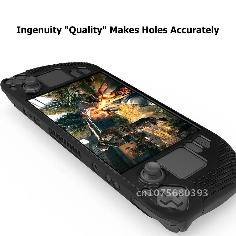 

Steam Deck Host Silicone Protective Case Full Housing Skin Cover Gamepad Cover Protector Case for Steamdeck Console Shell