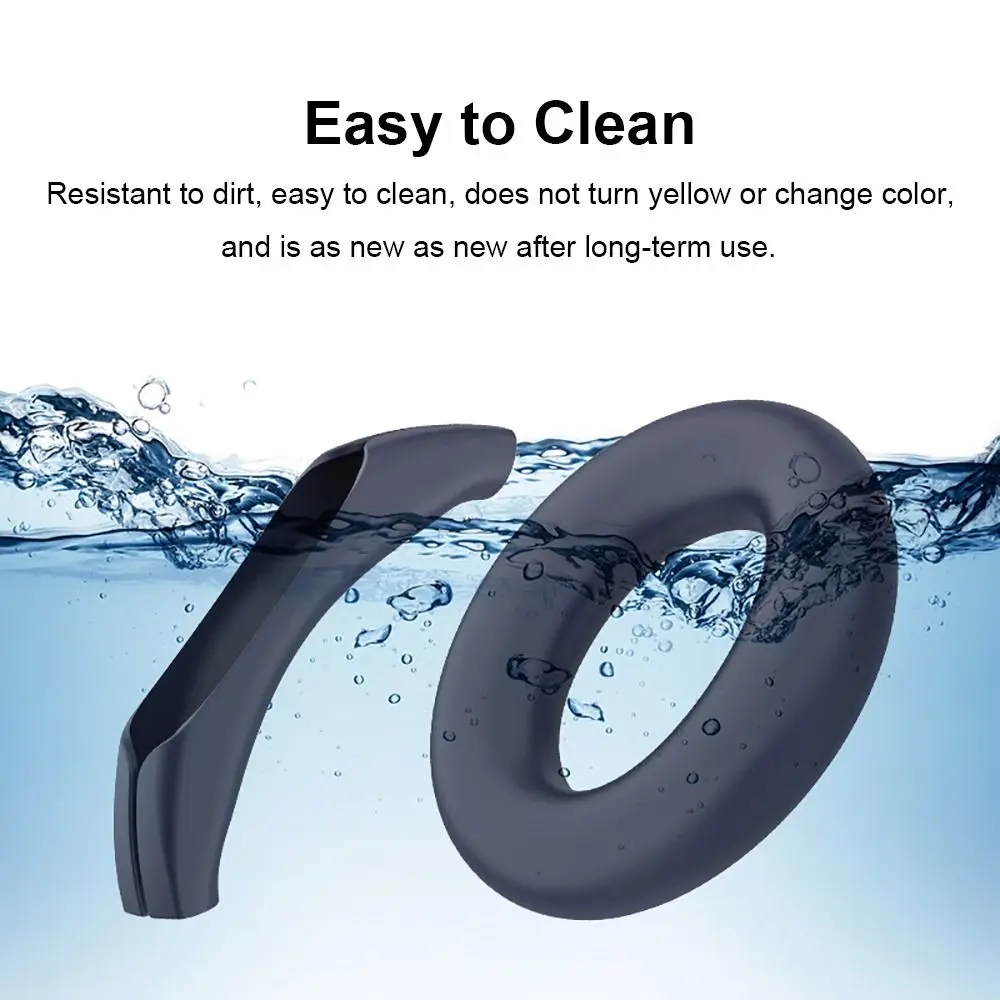 Premium Shockproof Silicone Headphone Earpads & Head Beam Protective Cover - Anti-Dust, Soft, Universal Fit