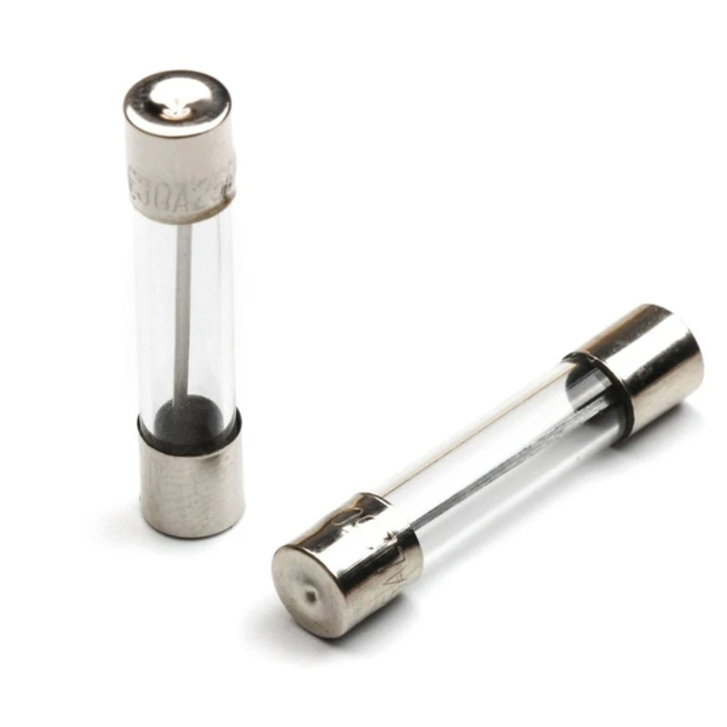 Fast-blow Glass Tube Fuses 5*20 Household Fuses Car Glass Tube Assorted Kit 5X20 Box Fusiveis 0.1A-30A 100Pcs