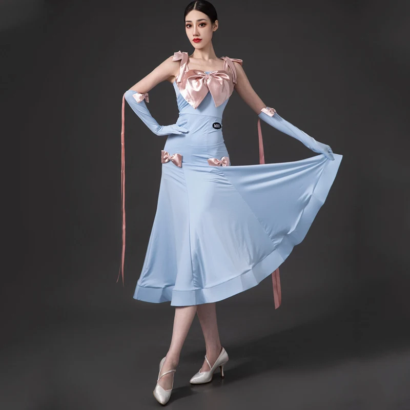 Modern Dance Clothes For Women National Standard Dance Performance Costumes Chacha Rumba Ballroom Dresses DN14906