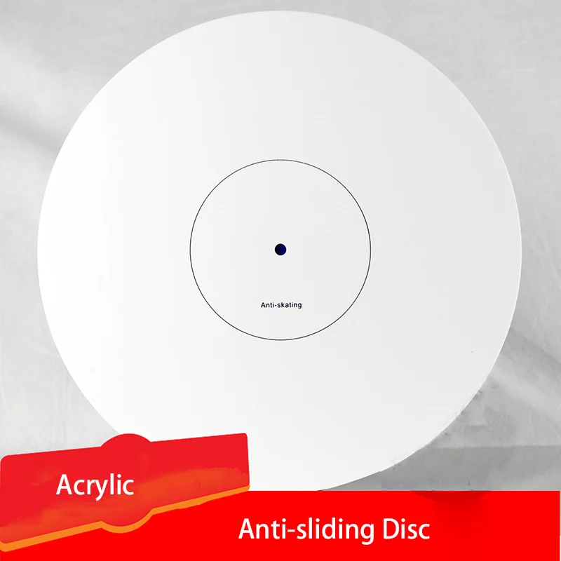 LP Vinyl Pickup Stylus Calibration Distance Gauge Protractor Adjustment Tool Adjustment Ruler Anti-sliding plate Dish vinyl record ruler mirror adjustment ruler turntable stylus scale turntable stylus meter