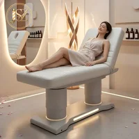 Professional 4 Motor Adjustable Beauty Couch Multifunctional Bed for Salon Tattoo Skincare Eyelash Spa 2