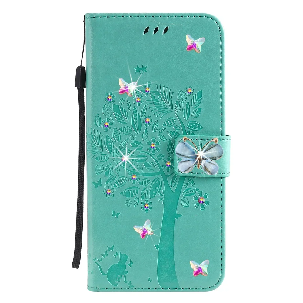 Sunjolly Diamond Case for Google Pixel 6 7 8 9 Pro 5A for Google Pixel 6 7 8 9 Pro 5A Butterfly Rhinestone PU Leather Phone Case