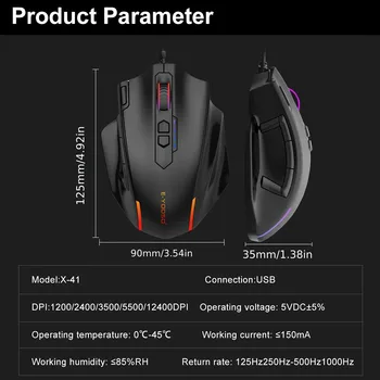E-YOOSO X-41PRO RGB Gaming Mouse 6