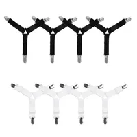 Support de drap de lit élastique réglable, 12 Clips, support fixe, attaches à Clip pour matelas, couverture, couvertures, pinces de fixation, sangle antidérapante 1