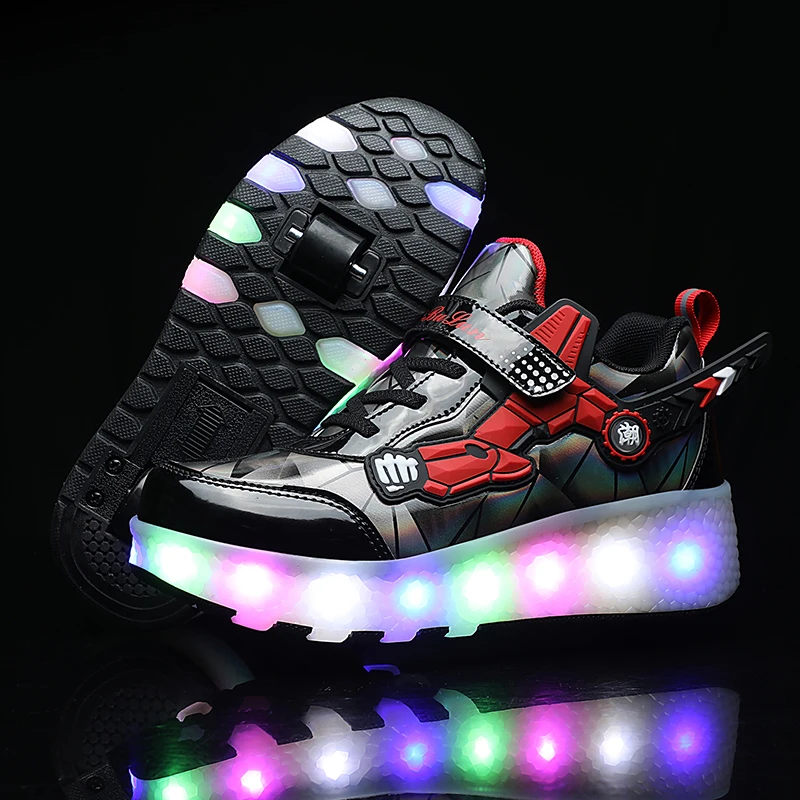 Children's Flash Roller Skates Detachable Wheel Sports Shoes