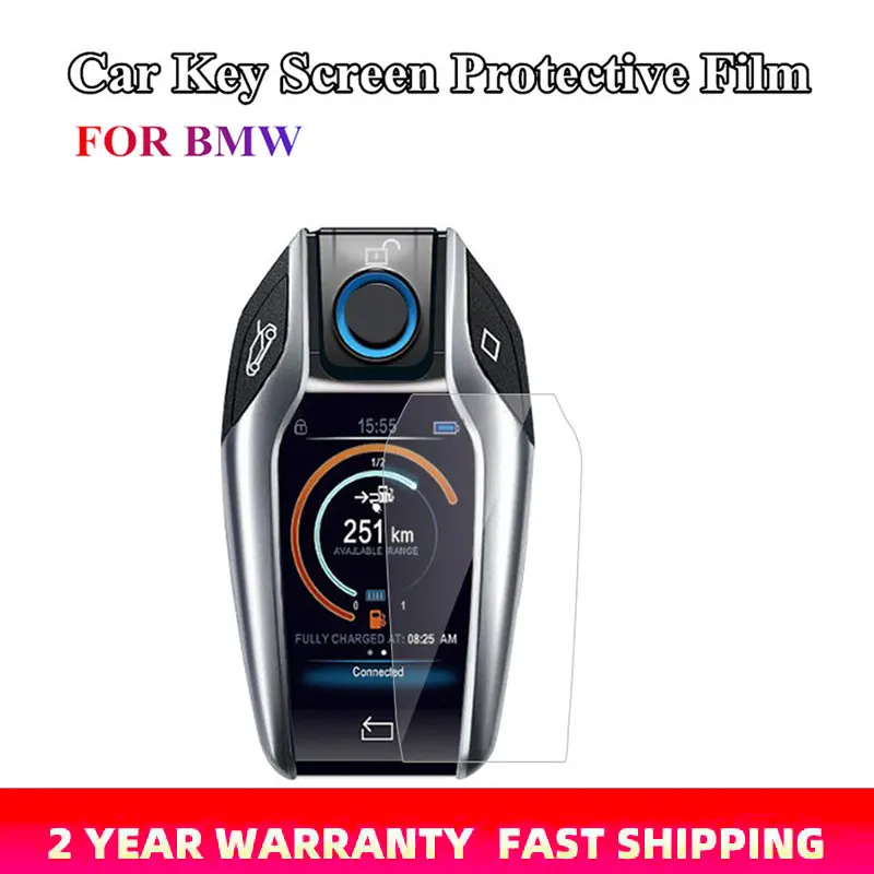 Durable Car Key Screen Protective Film - Anti-Scratch Sticker