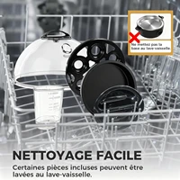 Cuiseur à œufs, capacité 7 œufs, pour œufs durs, mollets et bouillis 7