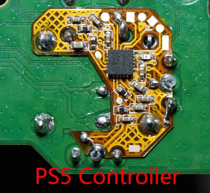 For PS4 PS5 XBOX Joystick Hall Driver Board Hall Effect PCB Gamepad Modification Can be calibrated by system after installation ps5 analog joystick