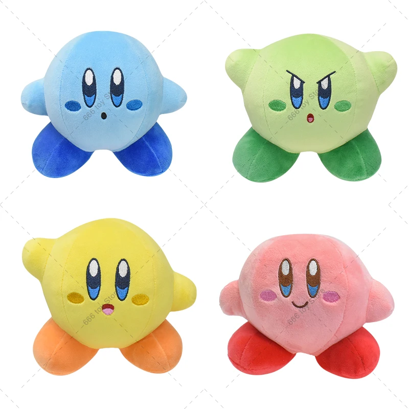 

New 4 Styles Anime Kawaii Cute Star Kirby Stuffed Peluche Plush Quality Cartoon Toys Great Christmas Birthday Gift For Children