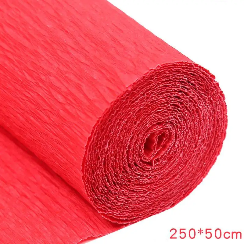 クレープ紙50×250センチまとめ売り 【公式通販】