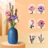 Mini Block Kids Building Toys Bricks Flowers Puzzle Pot Plants Girls Gift Home Decor (1657-1659(With Box)) 4 Mini Block Kids Building Toys Bricks Flowers Puzzle Pot Plants Girls Gift Home Decor (1657-1659(With Box)) 4