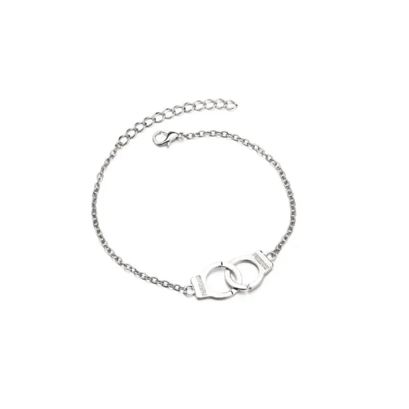 Ankle Chains Silver Anklet Bracelet Beads Anklet Cubic Zirconia Anklet Delysia King Anklet