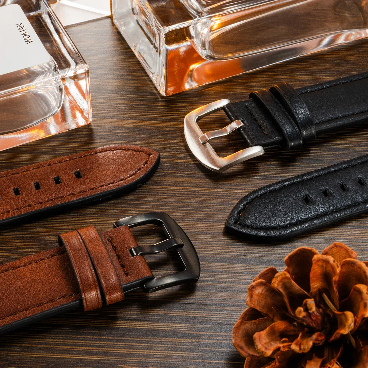 Premium No-Gap Leather Strap Wristband - Quick Business Band Bracelet