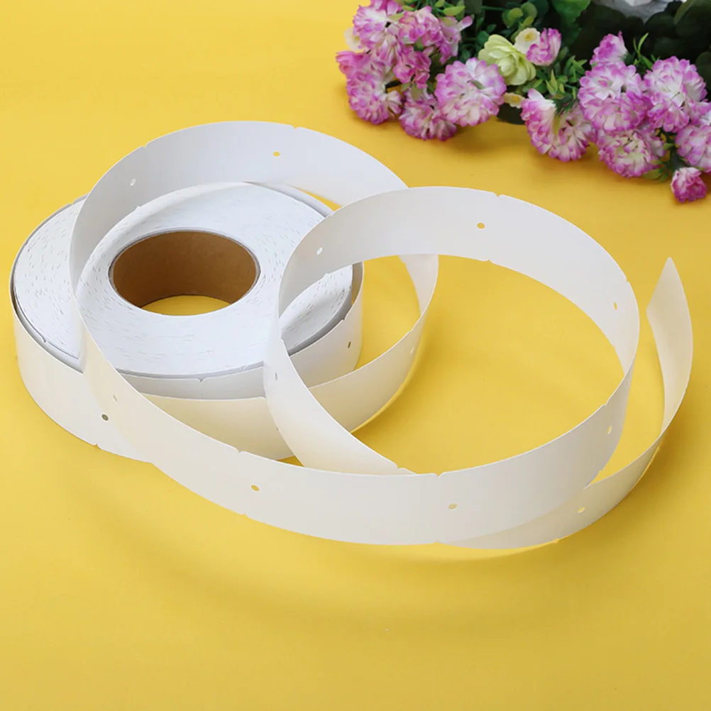 의류 의류 태그 빈 행태그, DIY 공예품, 의류 소매점, 흰색, 45x100mm, 1 롤