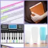 Highlighter Tape，1280 Pcs Long Transparent Highlighter Strips Page Markers Tabs for Annotating Books Removable Clear Highlighter 6