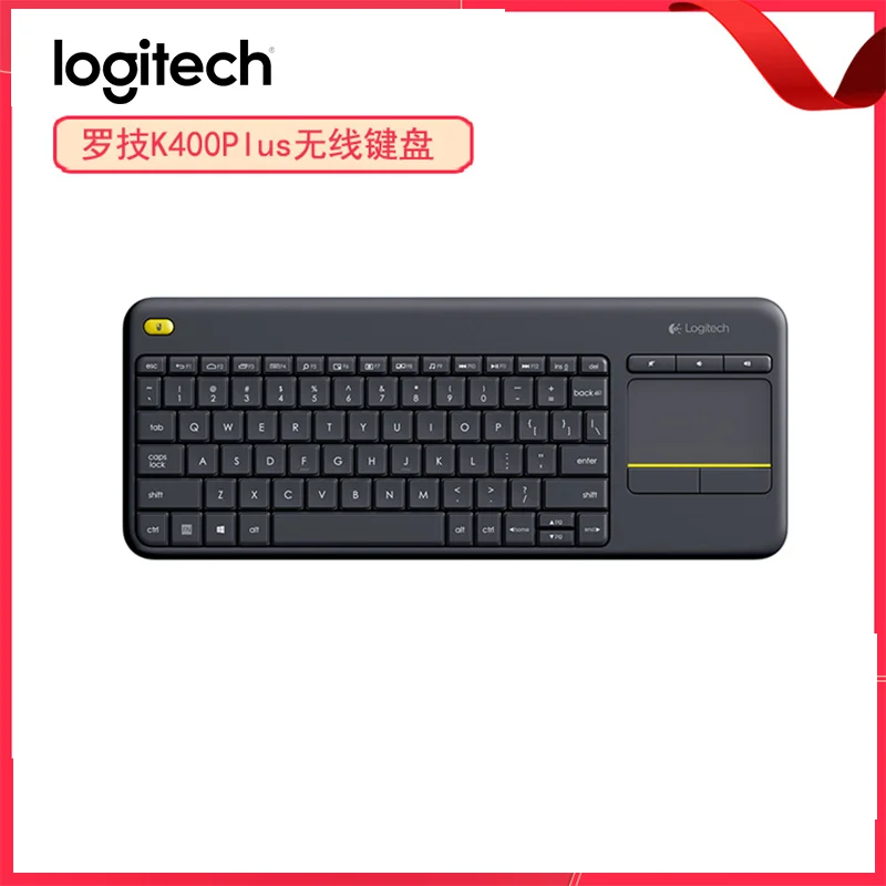 

2023 New Logitech K400plus Multimedia Wireless Touch Keyboard Android Tv Touchpad To Send Boyfriend Christmas Gift Wholesale