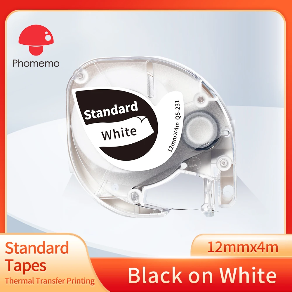 Enhanced Label Maker Tape - 12mm Width
