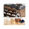 Shoe Rack and Entryway Bench: Stylish Storage Solutions for Kids and Adults with Hidden Leather Upholstery 3