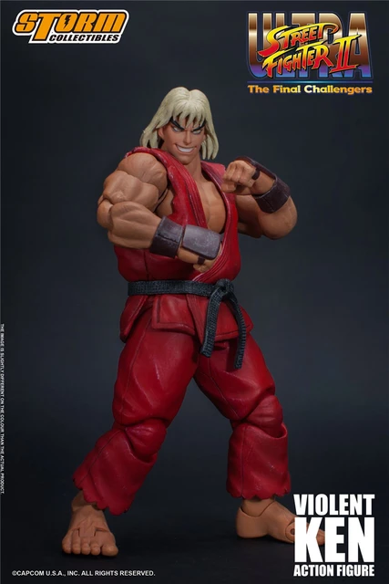 Tempestade Brinquedos GUILE 1/12 Street Fighter II EUA Big Soldiers SDCC  Conjunto Completo 6 ''Action