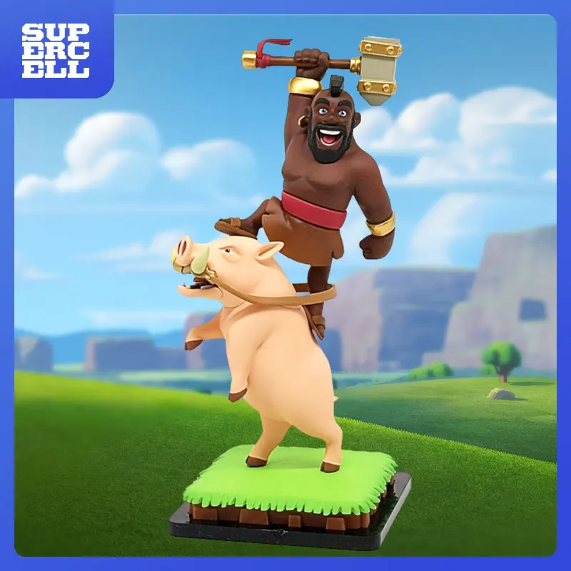 

Supercell Royal Battle Victory Series Hand-made Boar Rider Model Game Peripheral Fashion Doll Birthday Gift