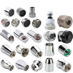 Faucet Bubbler Accessories Faucet Filter Water Nozzle Inside and Outside Screen Nozzle Anti-splash Hair Bubbler Universal Faucet