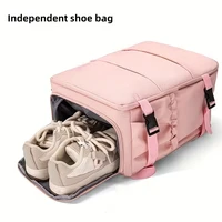 Graceful Practical Multi-color Backpack Multi-pocket Design Adjustable-strap Lightweight for Commute Casual Bag - Image 4