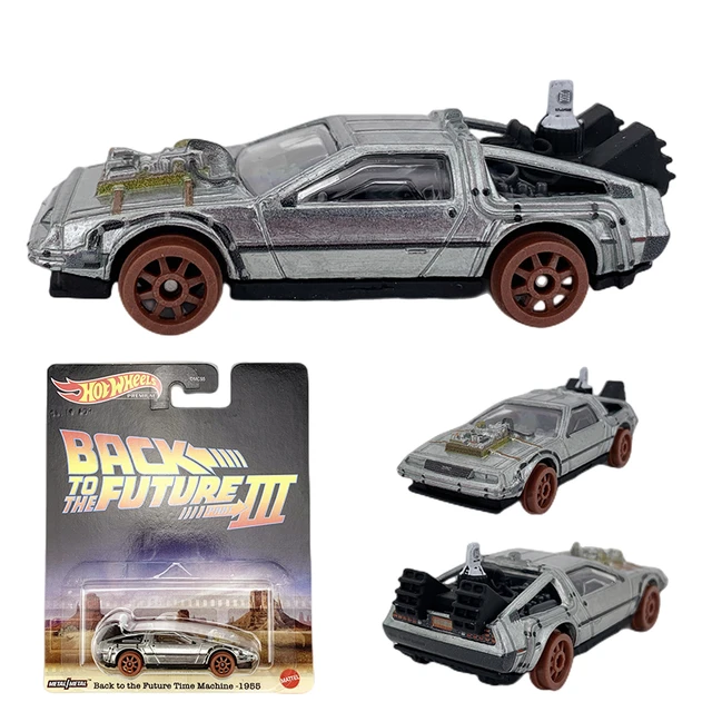 Hot Wheels Preium Dmc55 Entertainment Culture Back To The Future Time  Machine-1955 Limited Collection 1:
