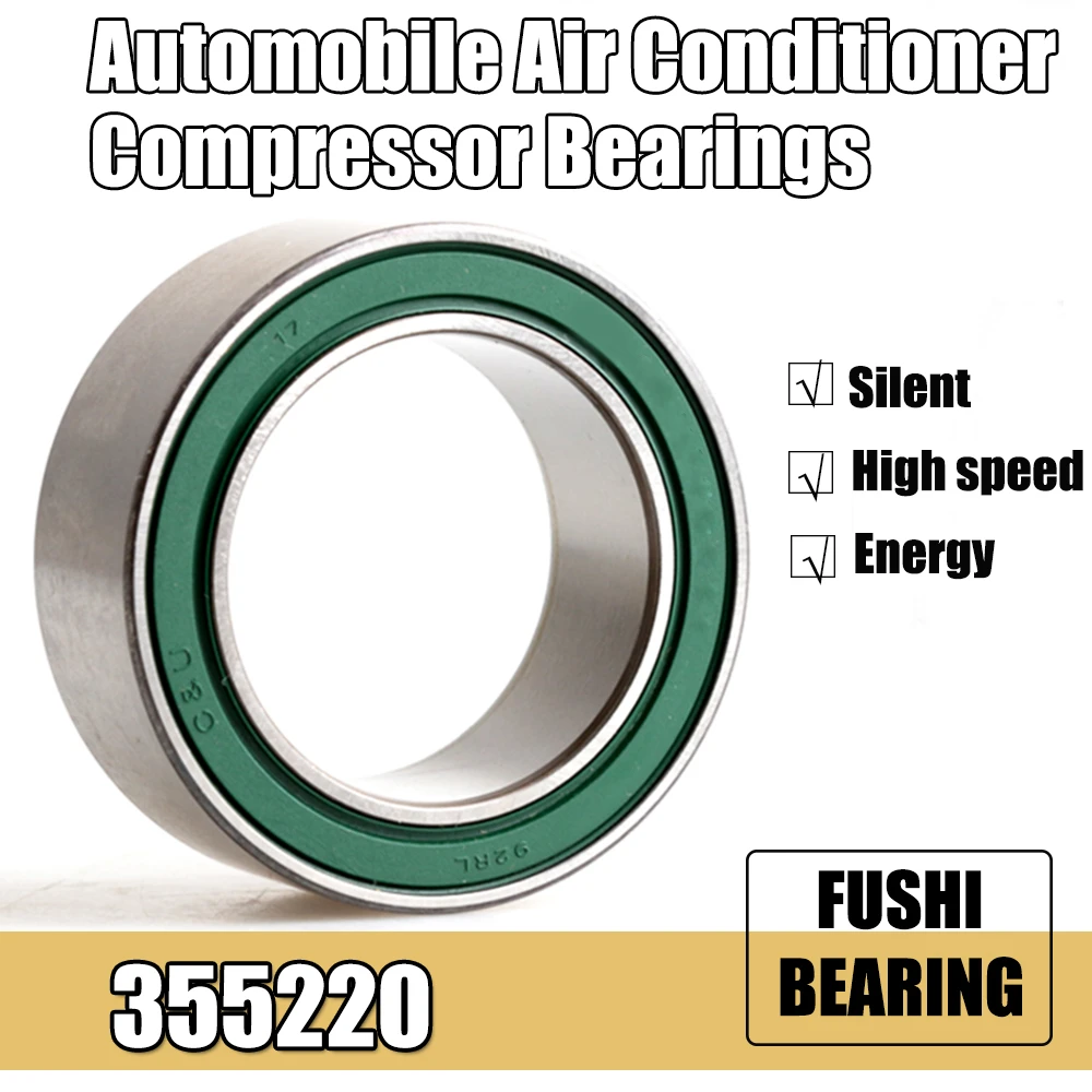 355220-2RS Bearing 35*52*20 MM 1PC ABEC-5 Car Air Conditioning ...