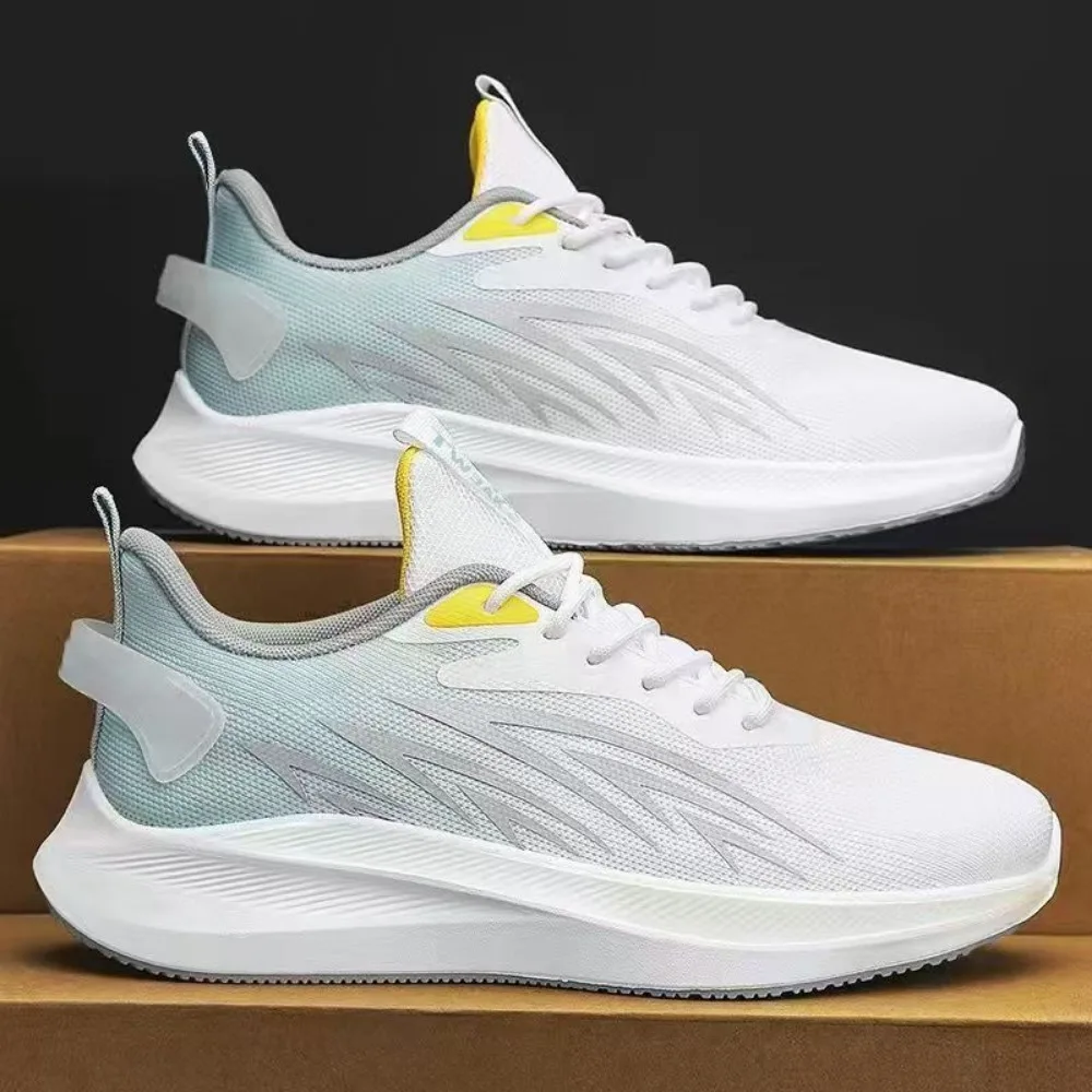Mens Sports Shoes Running Breathable Shock-absorbing Soft Sole Casual