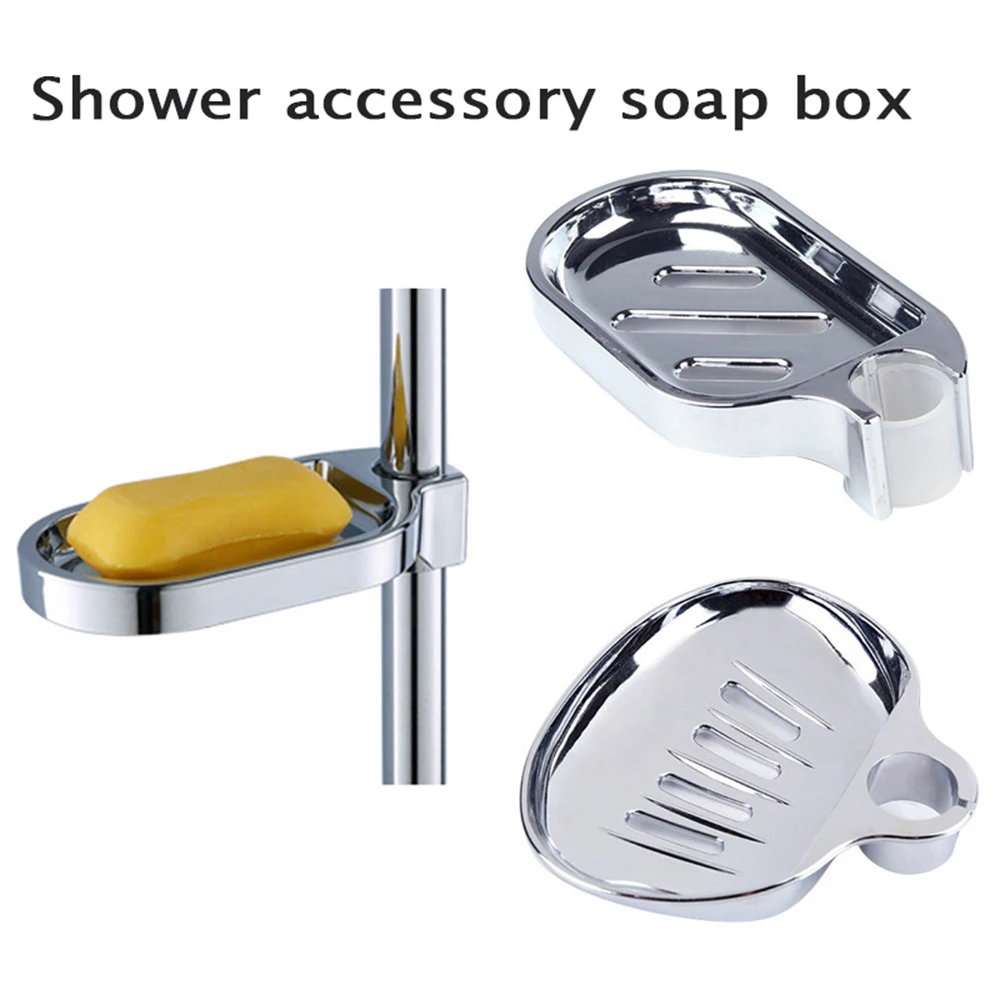 Shower Rail Clip-on Bathroom Soap Holder  Shower Rail Soap Dish Holder -  Clip-on - Aliexpress