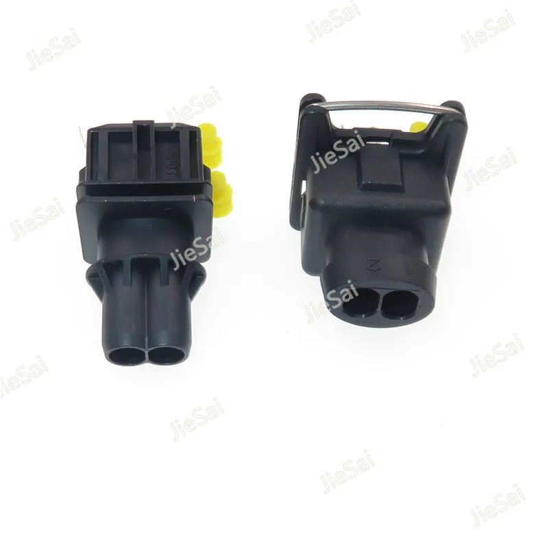 Description Picture 5 of item827551-3 / 828657-3 106462-1 Female Male EV1 Style 3.5mm 2 Pin TYCO AMP Car Fuel Injector Type EV1 Injector Automotive Connector