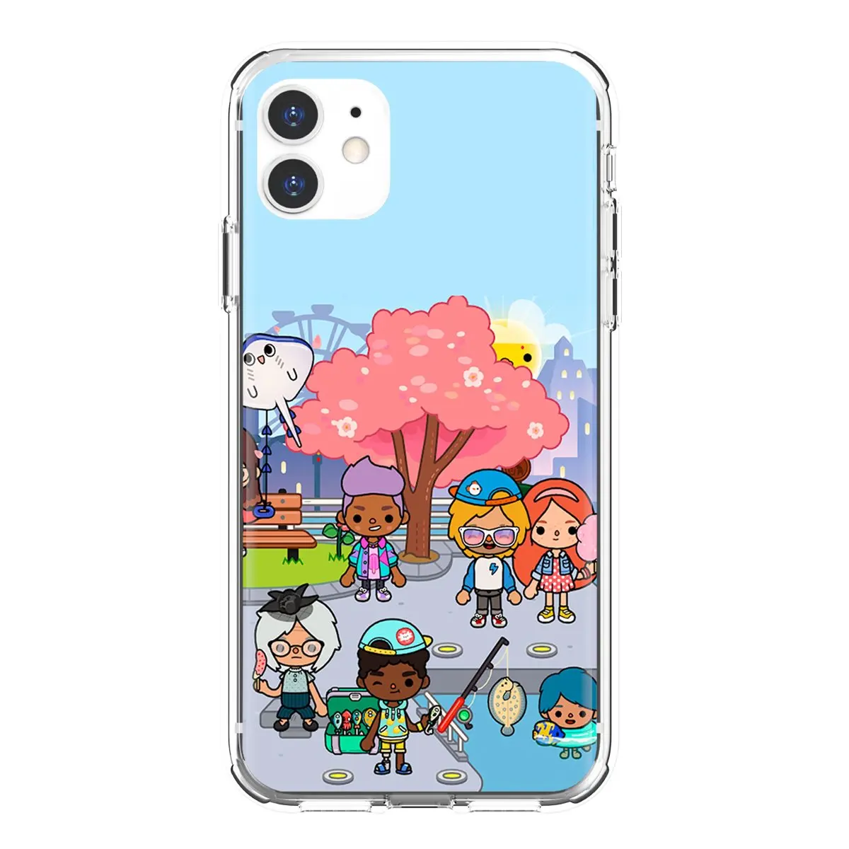 Games Toca Boca Toca Life World For Lg G5 G6 G7 Q6 Q7 Q8 Q9 V10 V20 V30 X  Power 2 3 Spirit G2 G3 G4 Mini Silicone Cover - Mobile Phone
