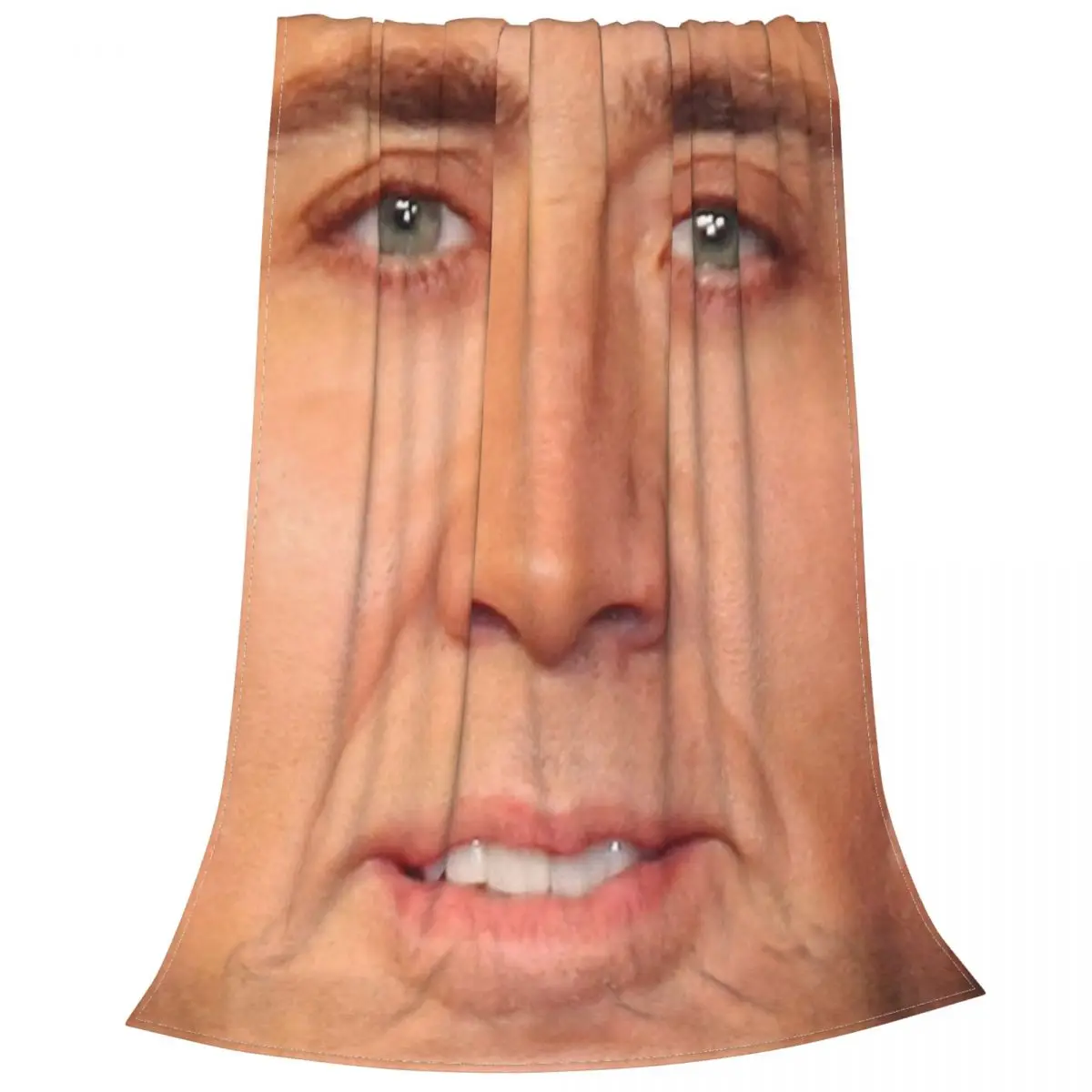 니콜라 케이지 페이스 블랭킷 침구 라운지 텍스타일 장, 울 멋진 통기성 던지기 블랭킷