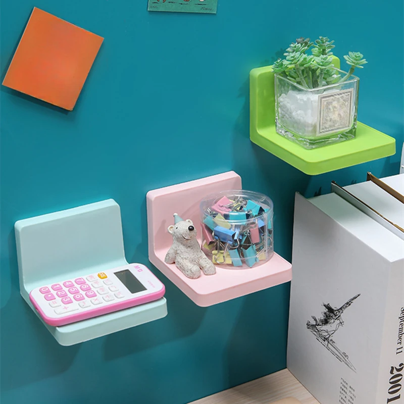 Multifunction Wall Mounted Storage Rack Adhesive DIY Soap Sponge Holder Kitchen Bathroom Shelves No-drill For Remote Control Key storage rack wall mounted storage box soap holder bathroom shelf bathroom shelf rack bathroom storage rack wall shelf organizer wall shelf countertop storage rack
