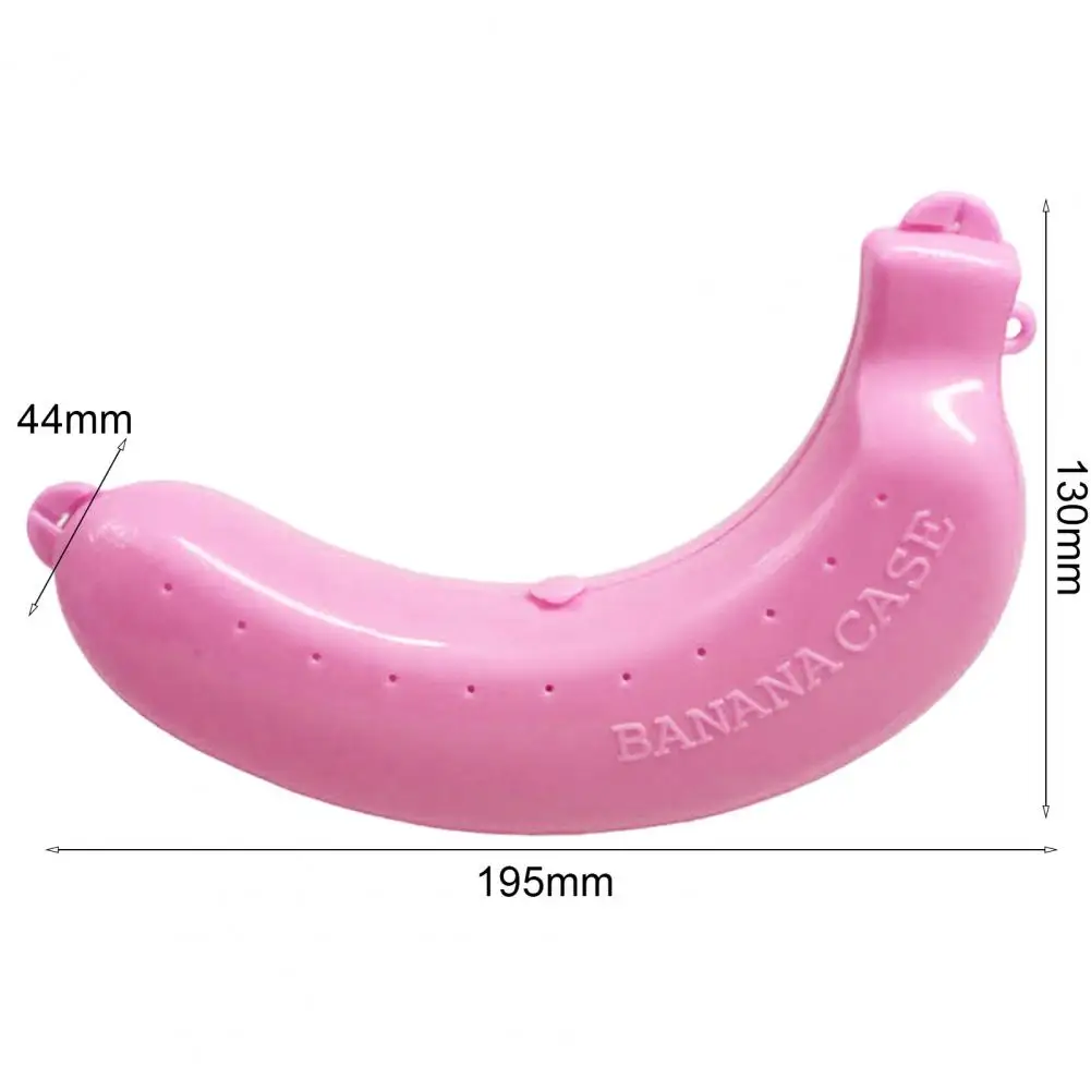Kids Banana Keeper Trip Outdoor Travel Storage Box Cute Banana Case Protector Box Container Trip Outdoor Lunch Fruit Candy