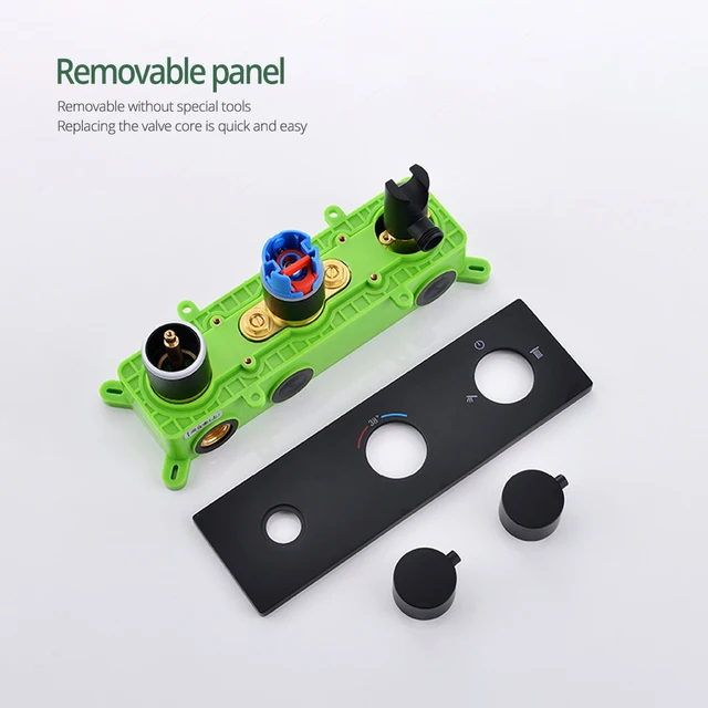 ก๊อกน้ำอ่างอาบน้ำแบบติดผนังสีทองพร้อมฝักบัวแบบมือถือ, ก๊อกน้ำอ่างอาบน้ำแบบน้ำตกพร้อมหัวฉีด, ก๊อกน้ำอ่างอาบน้ำและฝักบัว 5