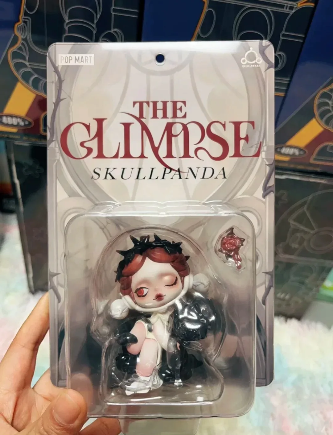 その他 POPMART SKULLPANDA THE GLIMPSE POPMART SKULLPANDA The Glimpse 100% Figure Limited Edition