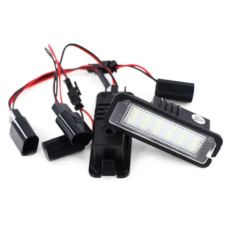 2Pcs Luci Targa A Led In Alluminio Per Golf 4/5/6 Polo Phaeton Golf Polo Targa Luci Lampada