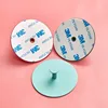 Adhsive hook Nordic Circular Metal Hooks Wall Hanger Storage Hook Minimalist Wall Key Holder Room Organizer Home Decoration 5