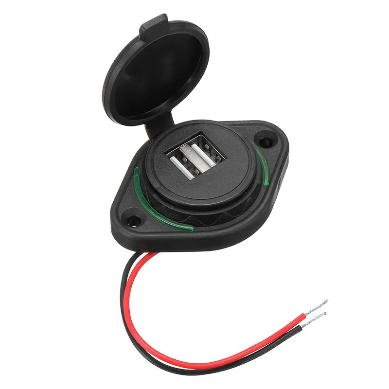

Зарядное устройство с 2 портами USB, 12-14 в пост. Тока