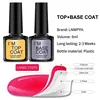 LNWPYH Gel Nail Polish Set Nail Gel Kit 26 Color Semi Permanent UV Led Gel Varnish Soak Off Nail Lacquers Base Coat Top Coat Kit 5