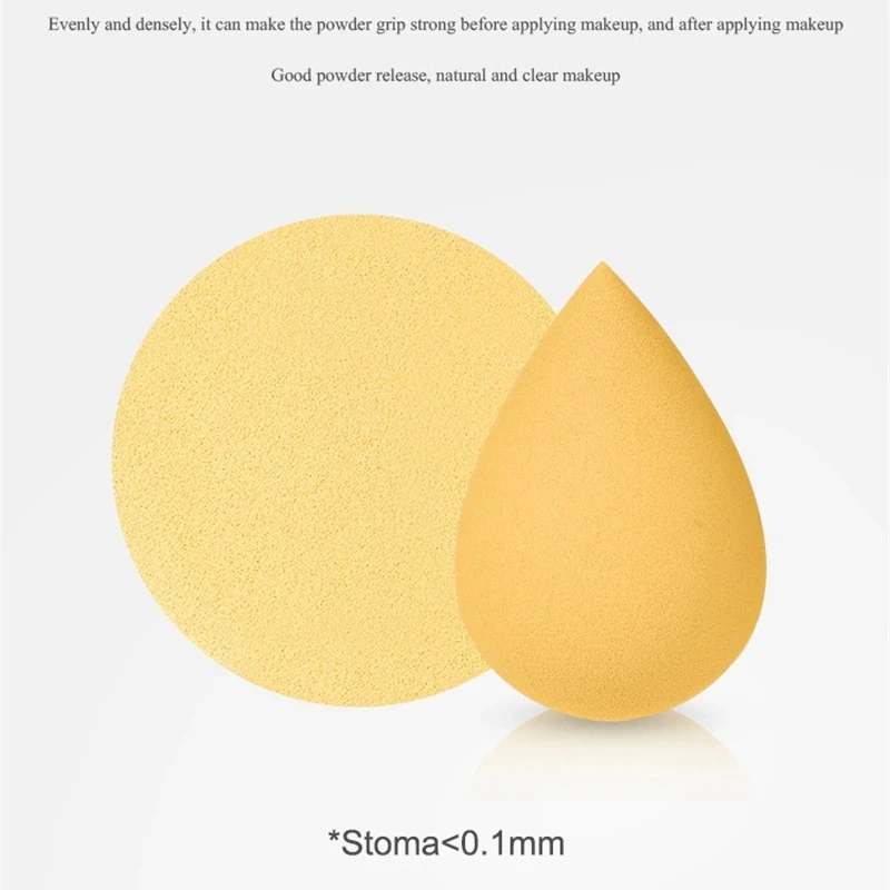 7개/세트 메이크업 스펀지 세트, 리퀴드 BB 크림 파우더 적용에 적합, 메이크업 에그 건식 및 습식 겸용 파우더 퍼프