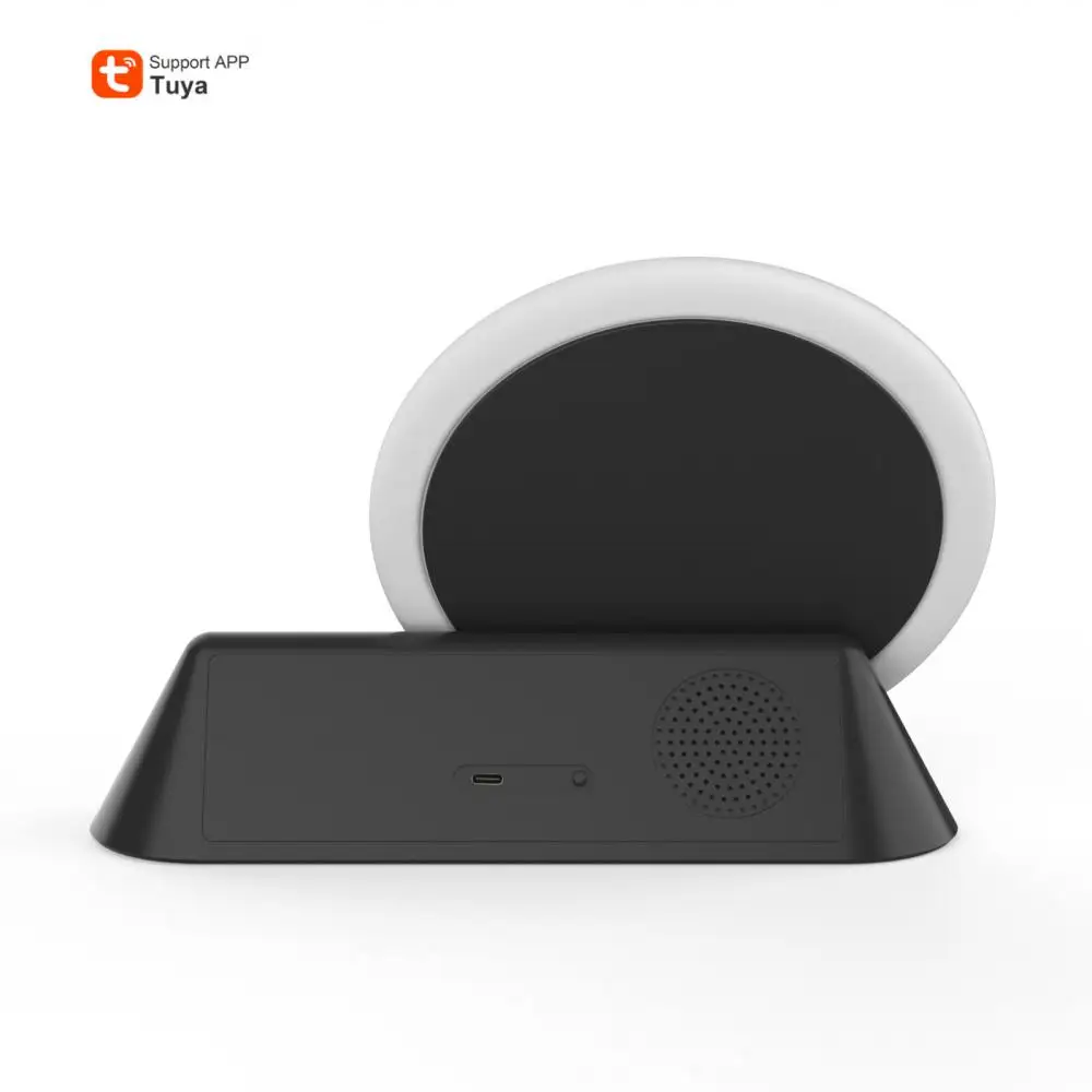 

Умная подсветка с 15 успокаивающими звуками для спальни, разблокировка, телефон с Wi-Fi, будильник, 10 цветов, светодиодная подсветка