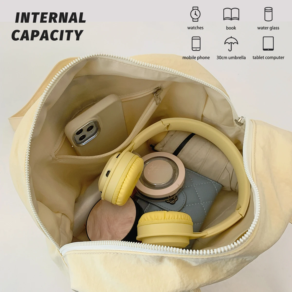 Lightweight Short-Distance Travel Bag, Women's Sports Yoga Bag, Training Fitness Bag, Men's Storage Crossbody Bag, Versatile Commuter Bag, Cute Shopping Student Class