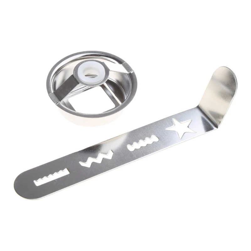 Cookie Maker Attachment Pastry Attachment Grinder Stainless Steel Biscuit Mold Dough Cutters for Cookie 20CC