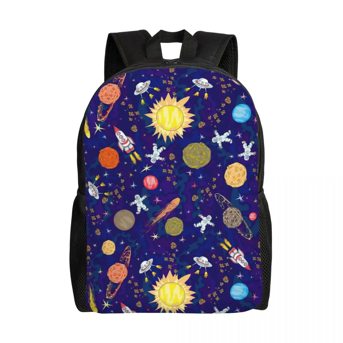 

Рюкзаки для женщин и мужчин, простые рюкзаки с персонализированными рисунками космоса, планеты, ракеты, для школы, колледжа, Вселенной, астронавта, космического корабля