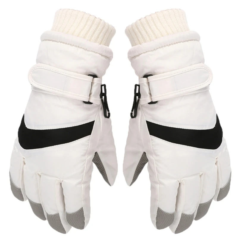 1 Pair Breathable Skiing Gloves Windproof Winter Outdoor Mittens Sports Gloves 2